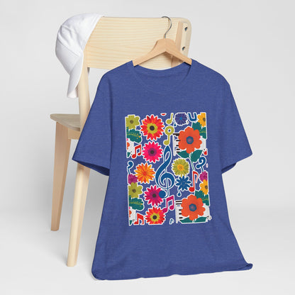 Flower and Music VII T-Shirt