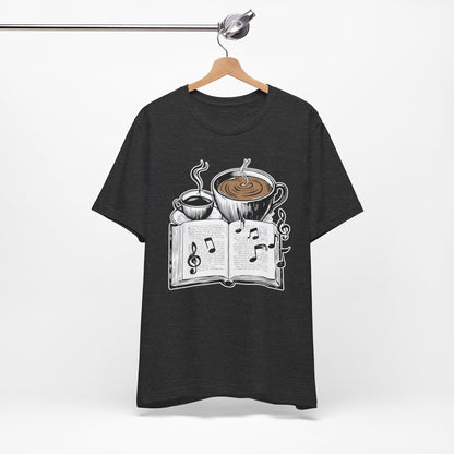 Book, Coffee and Music II T-Shirt