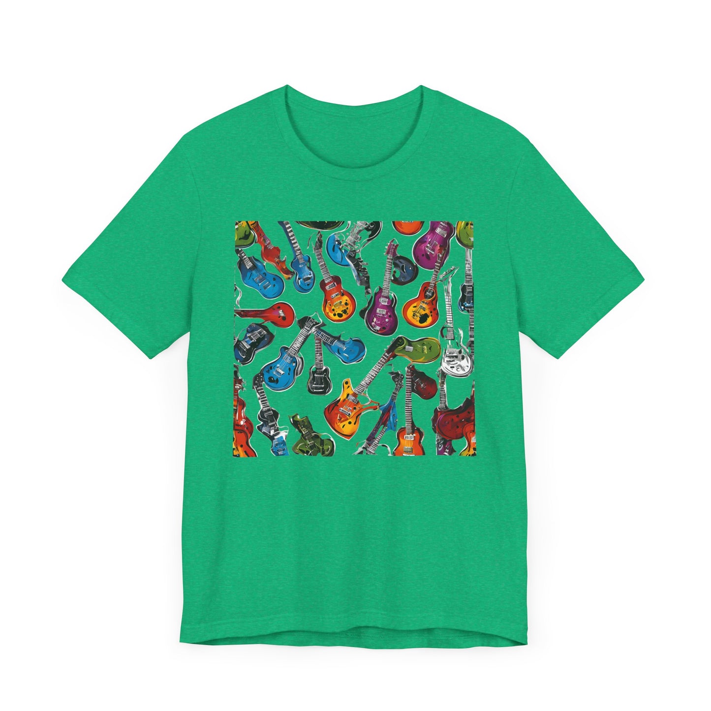 Colorful Multiple Guitars T-Shirt