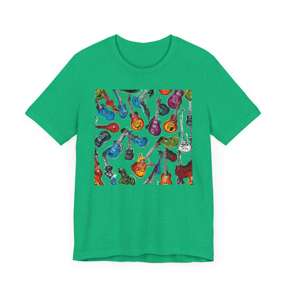 Colorful Multiple Guitars T-Shirt