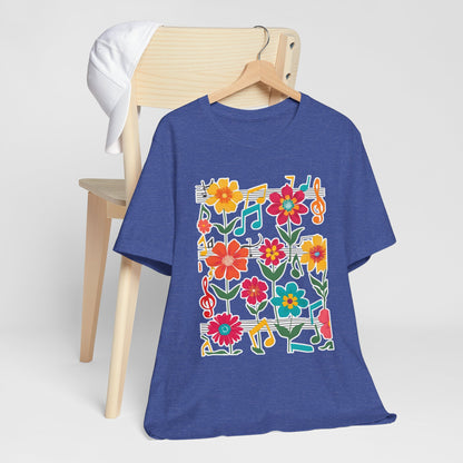 Flower and Music IV T-Shirt