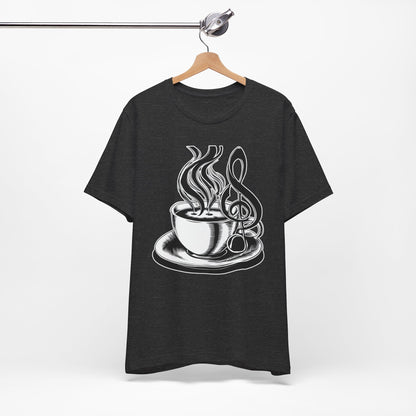 Coffee x Music Note T-Shirt