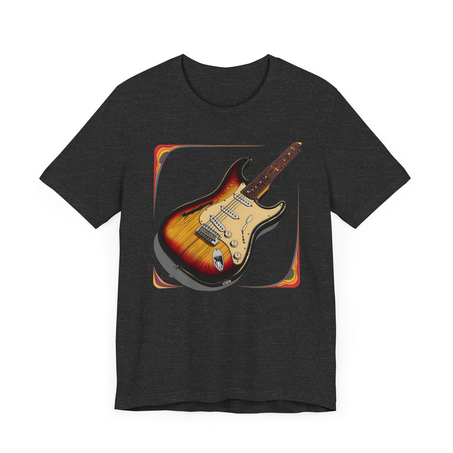 Brown Guitar T-Shirt