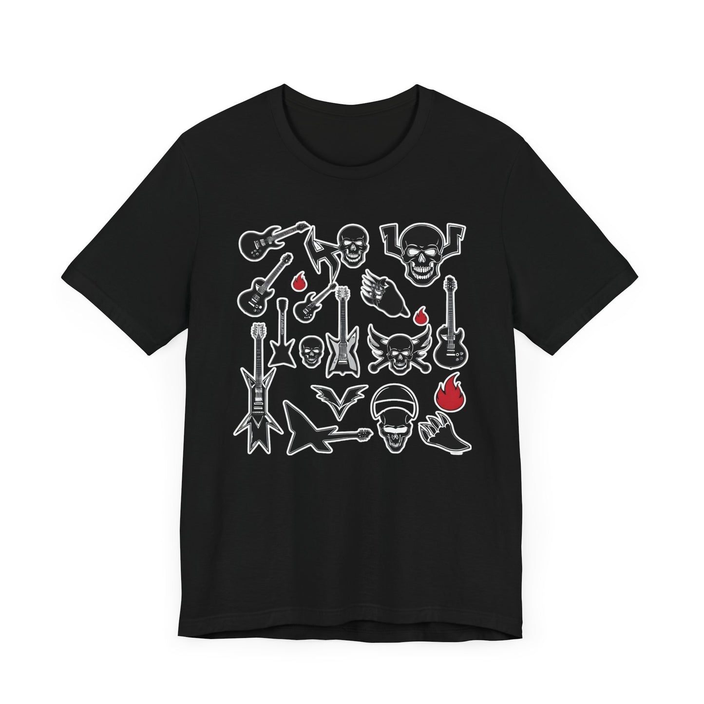 Instruments Over Skulls T-Shirt