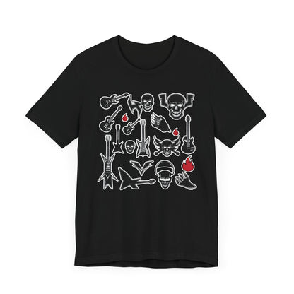 Instruments Over Skulls T-Shirt