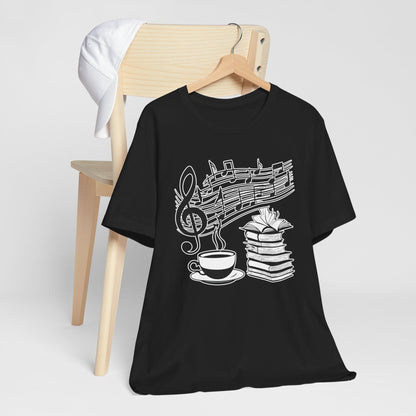 Book, Coffee and Music III T-Shirt