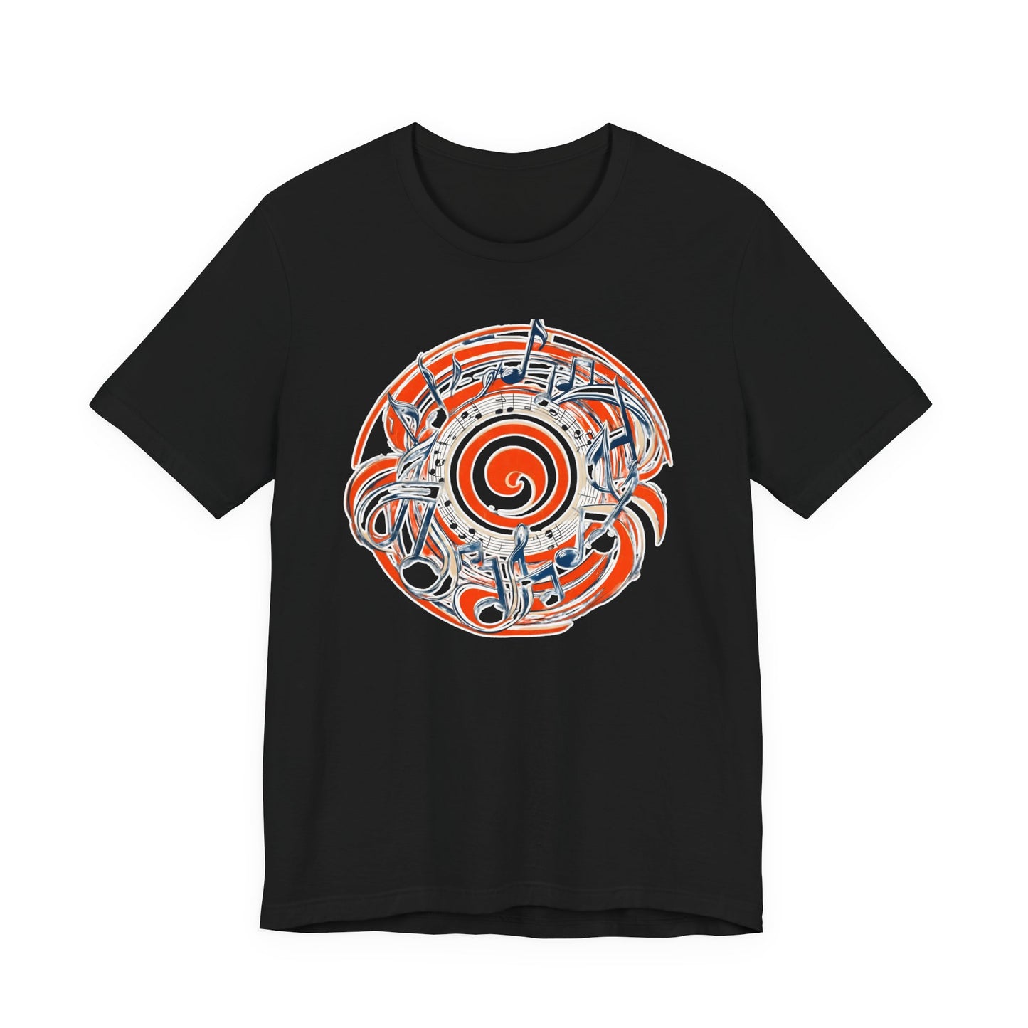 Round Music Note T-Shirt