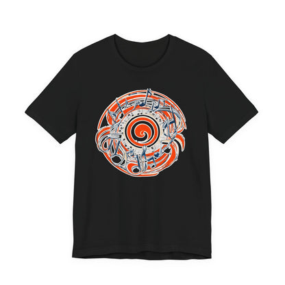 Round Music Note T-Shirt