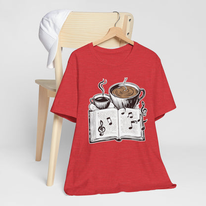 Book, Coffee and Music II T-Shirt
