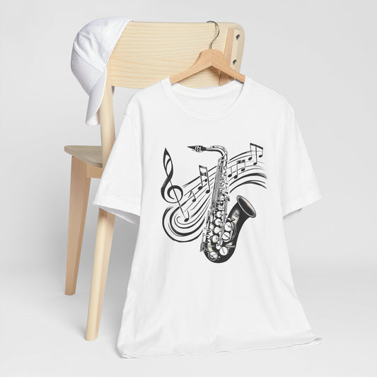 Note Saxophone T-Shirt