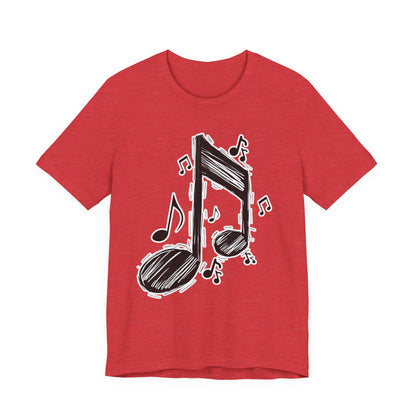 Slanted Beamed Eight Note T-Shirt