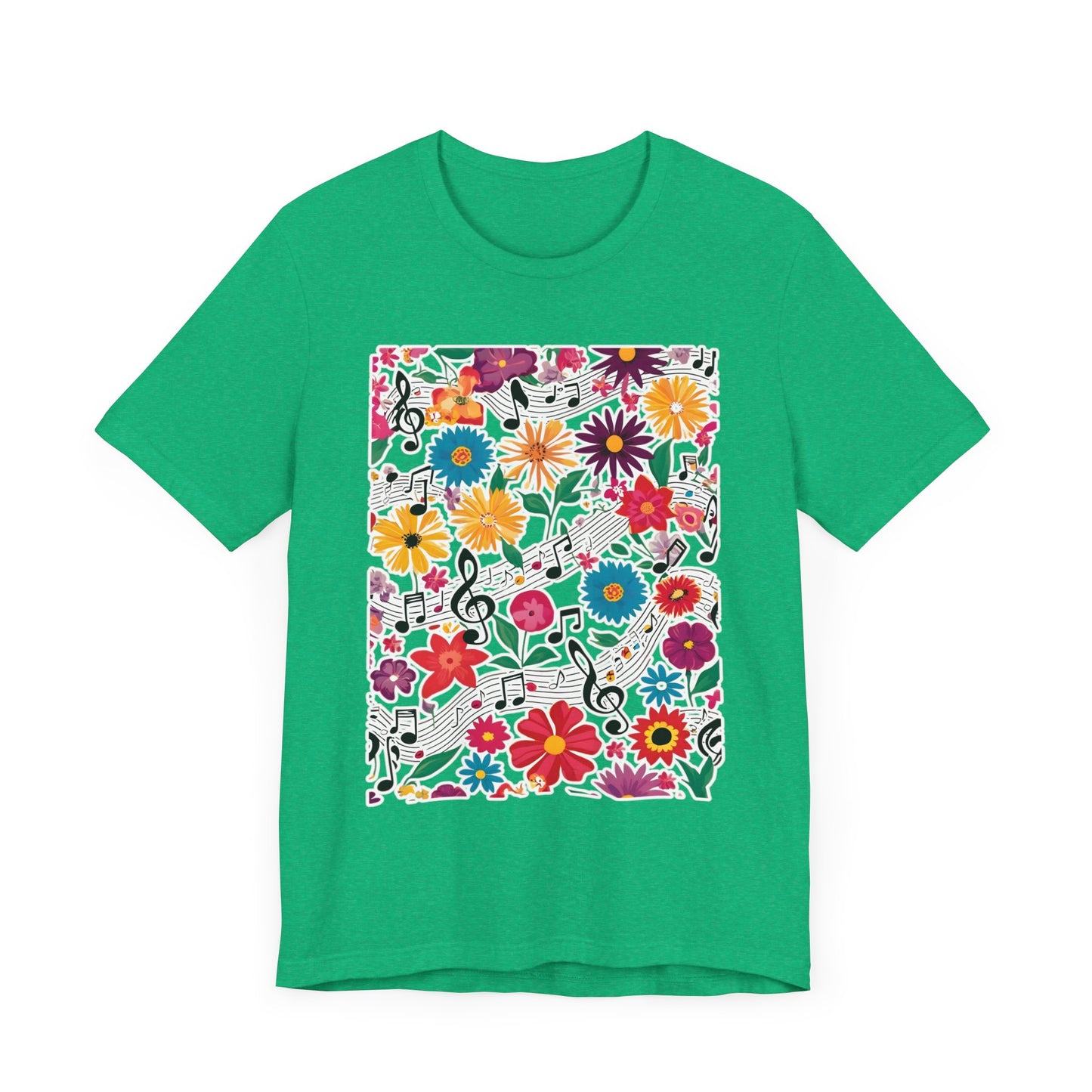 Flower and Music VI T-Shirt