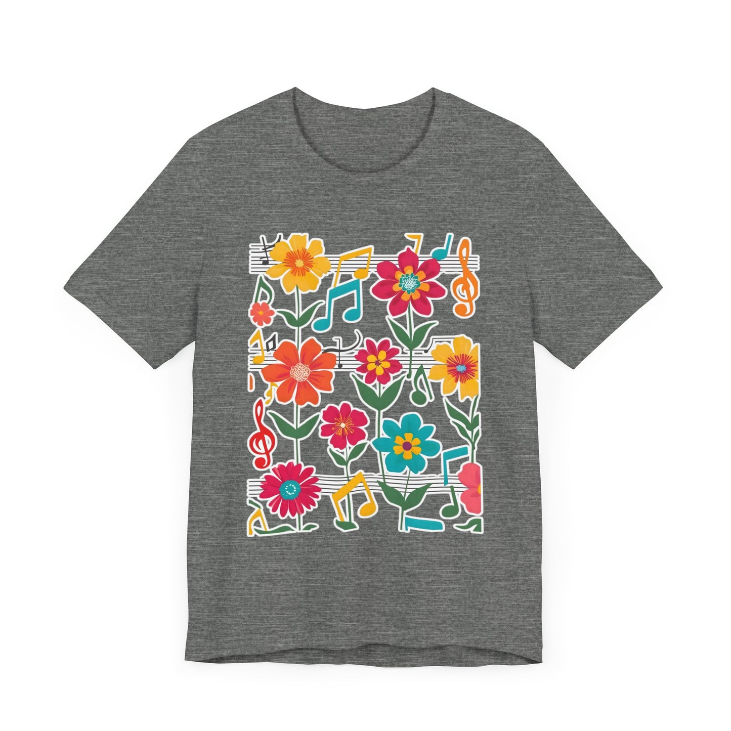 Flower and Music IV T-Shirt