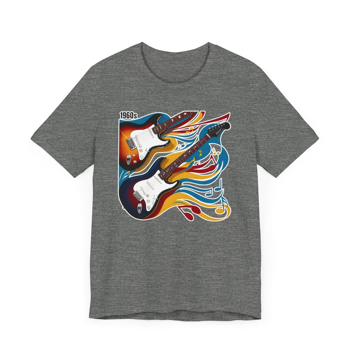 Two Colorful Guitars T-Shirt