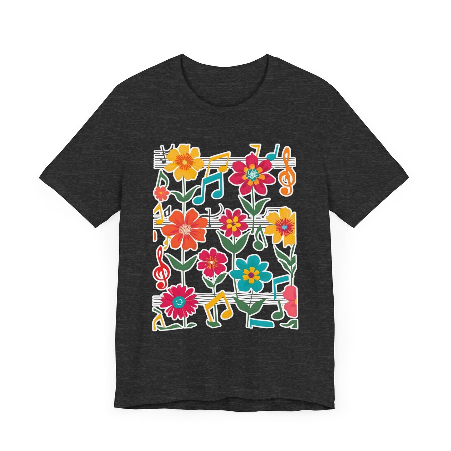 Flower and Music IV T-Shirt