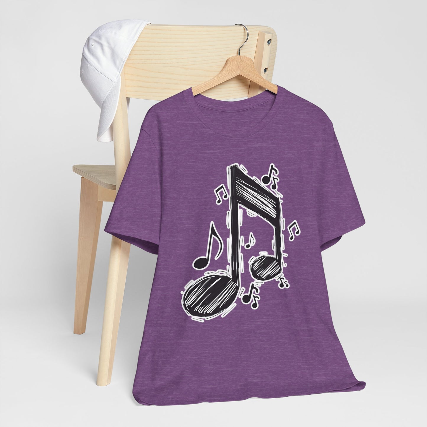 Slanted Beamed Eight Note T-Shirt