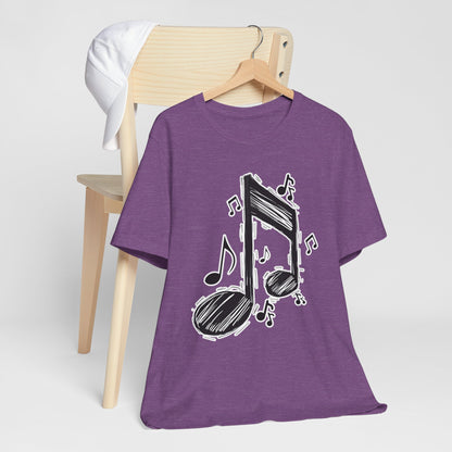 Slanted Beamed Eight Note T-Shirt