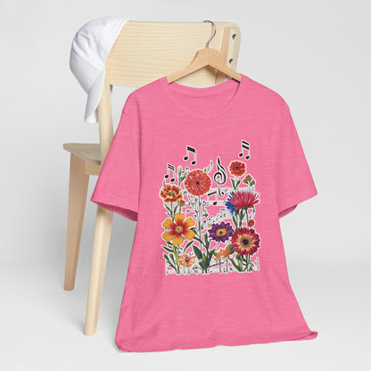 Flower and Music III T-Shirt