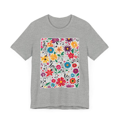 Flower and Music VI T-Shirt