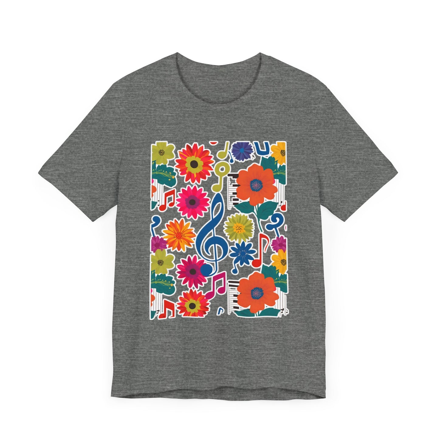 Flower and Music VII T-Shirt
