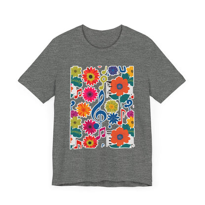 Flower and Music VII T-Shirt