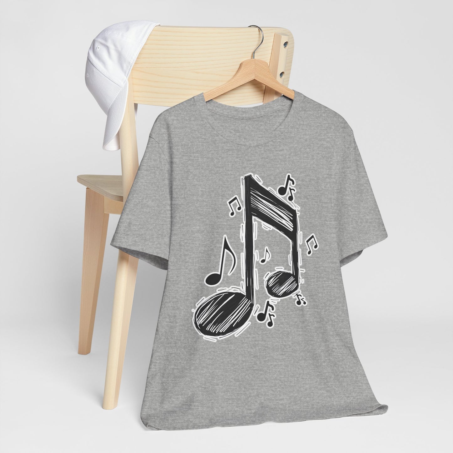 Slanted Beamed Eight Note T-Shirt