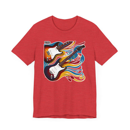 Two Colorful Guitars T-Shirt