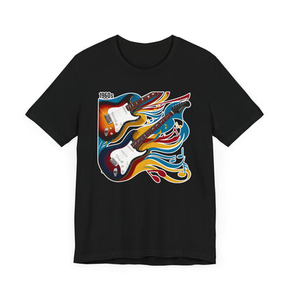 Two Colorful Guitars T-Shirt