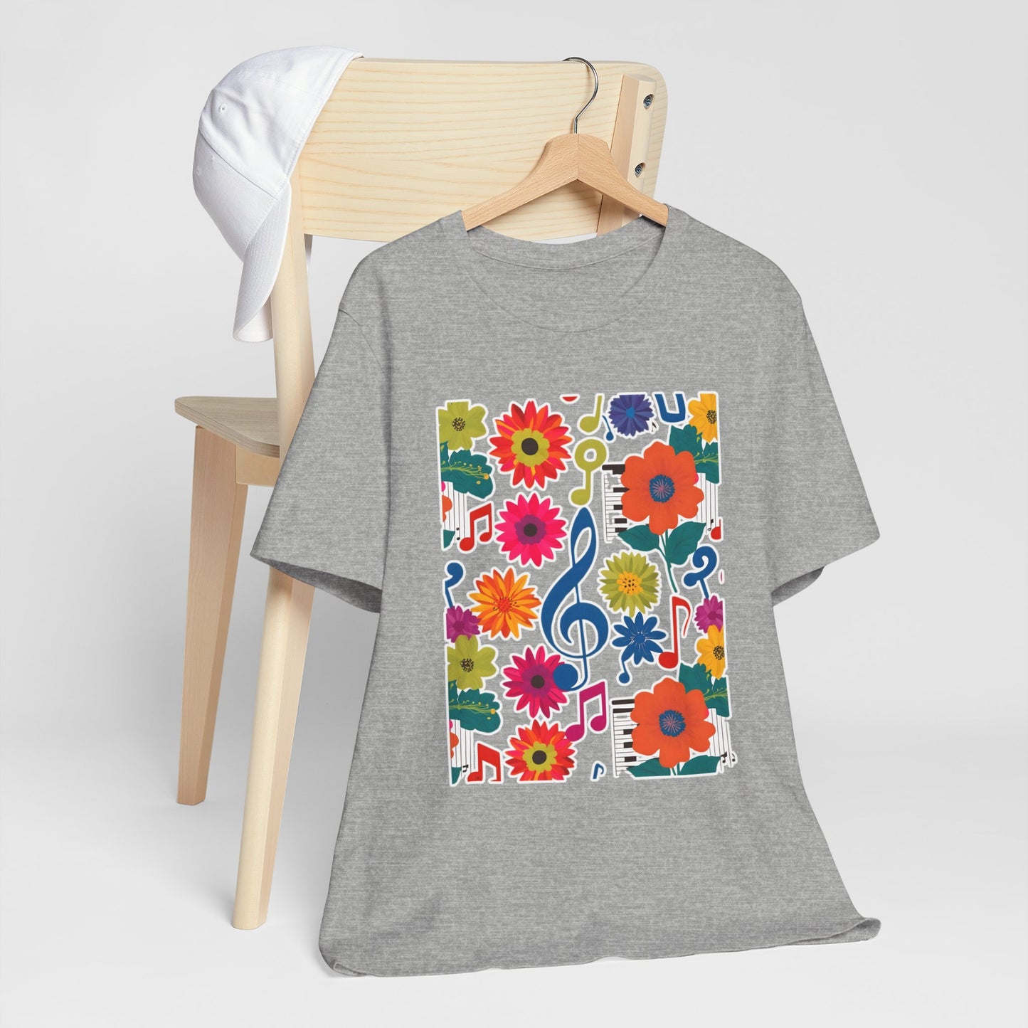 Flower and Music VII T-Shirt