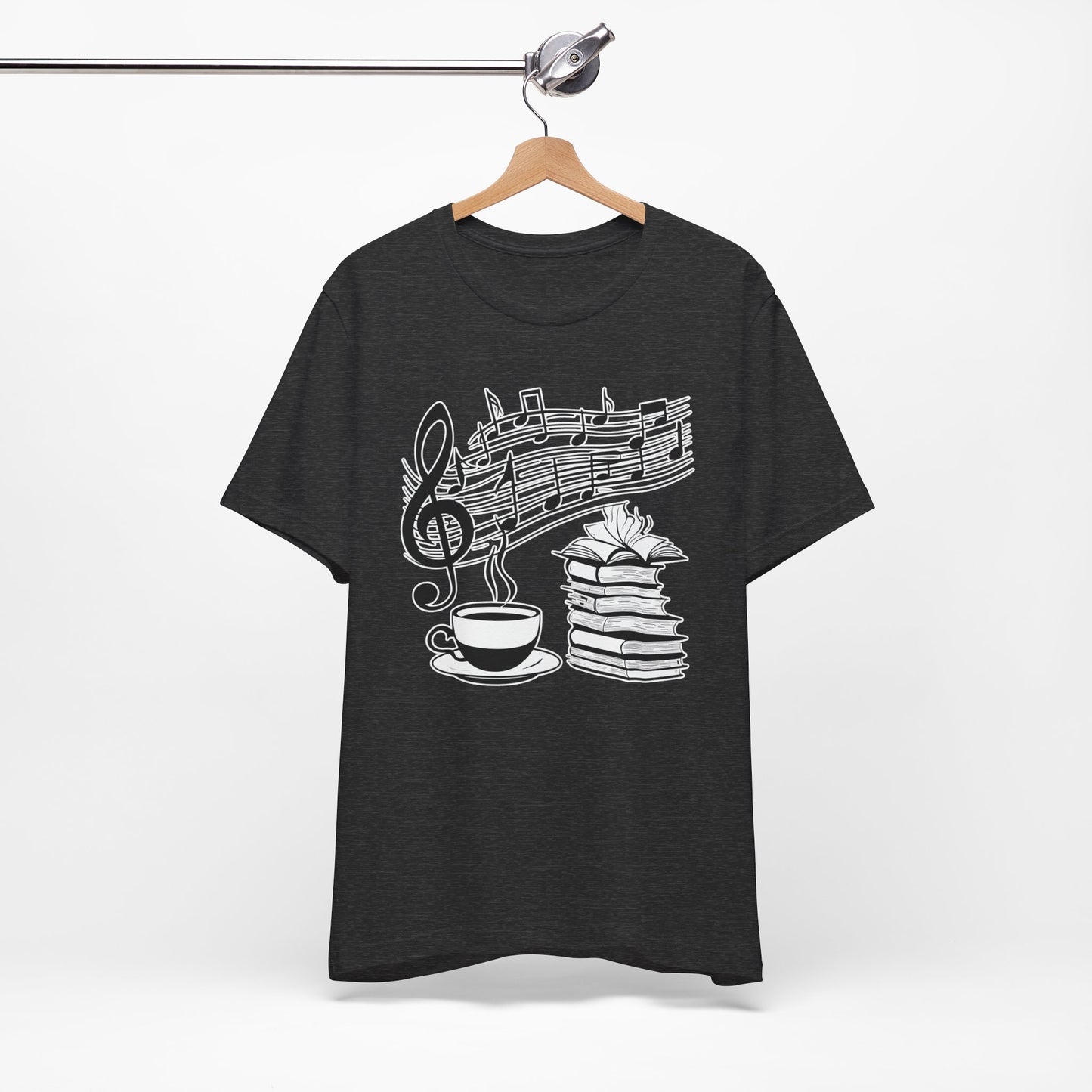 Book, Coffee and Music III T-Shirt