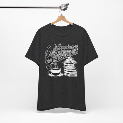 Book, Coffee and Music III T-Shirt