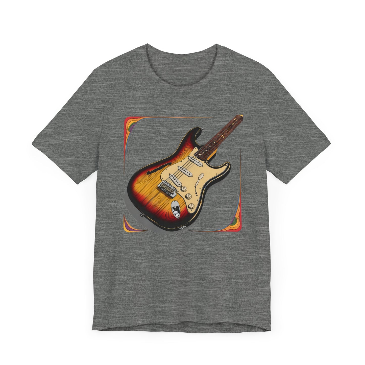 Brown Guitar T-Shirt