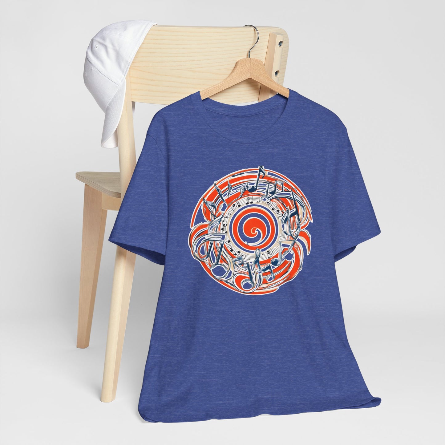 Round Music Note T-Shirt