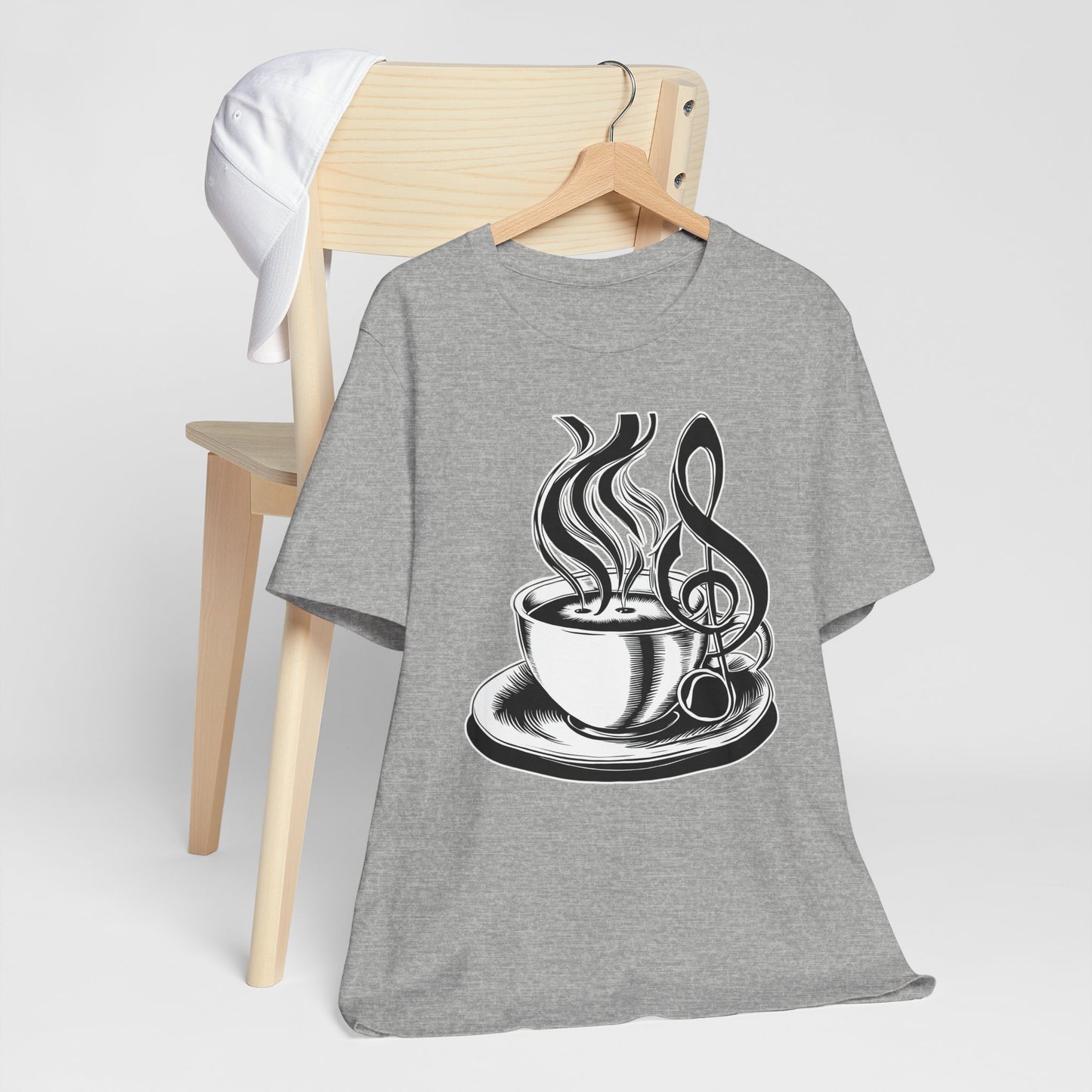 Coffee x Music Note T-Shirt
