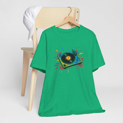 Colorful Vinyl Record T-Shirt