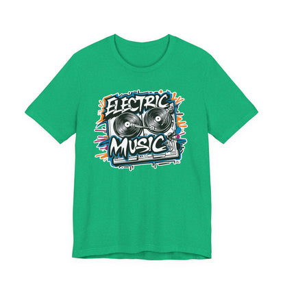 Gray Vinyl Record T-Shirt