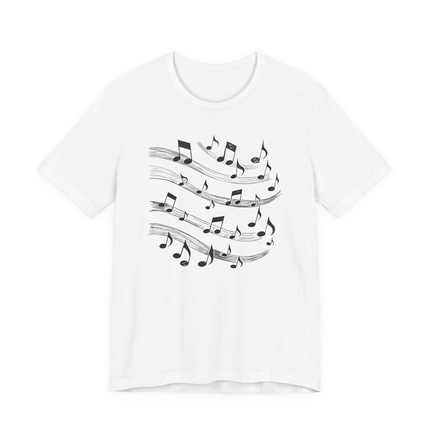 Music Notes Wave T-Shirt