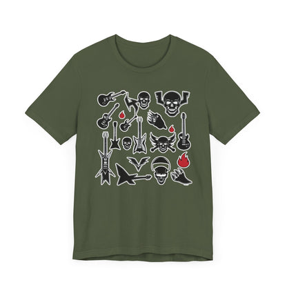 Instruments Over Skulls T-Shirt