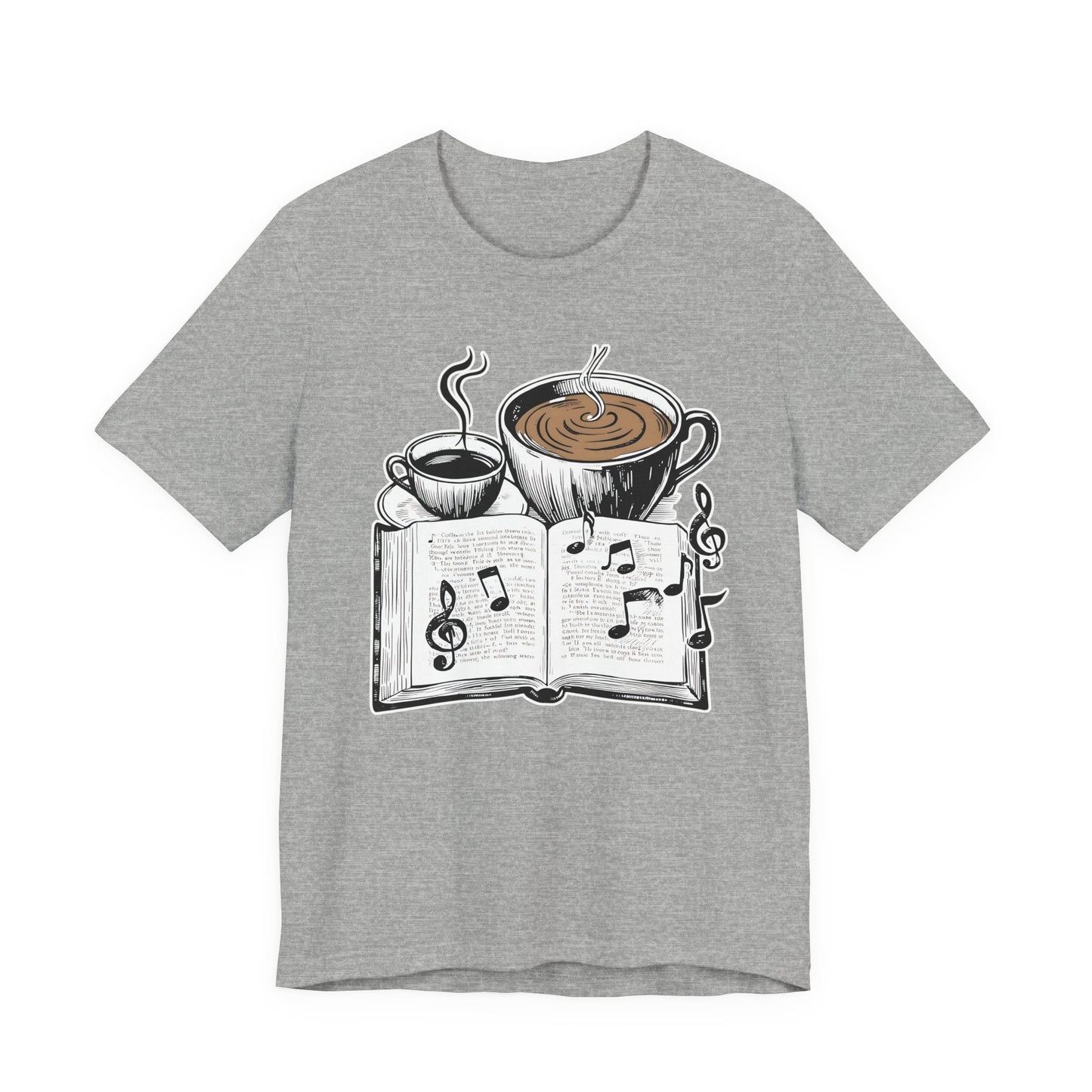 Book, Coffee and Music II T-Shirt