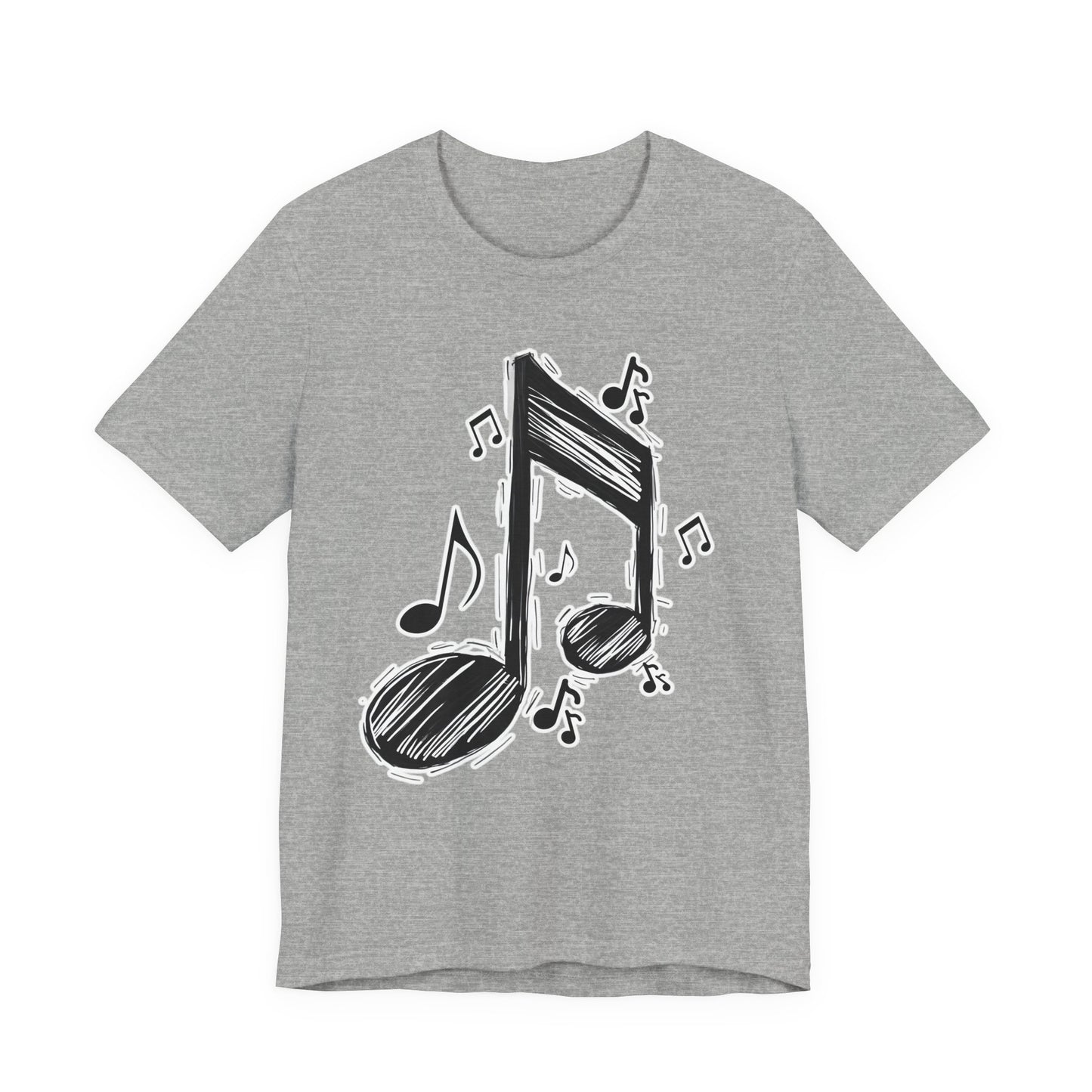 Slanted Beamed Eight Note T-Shirt