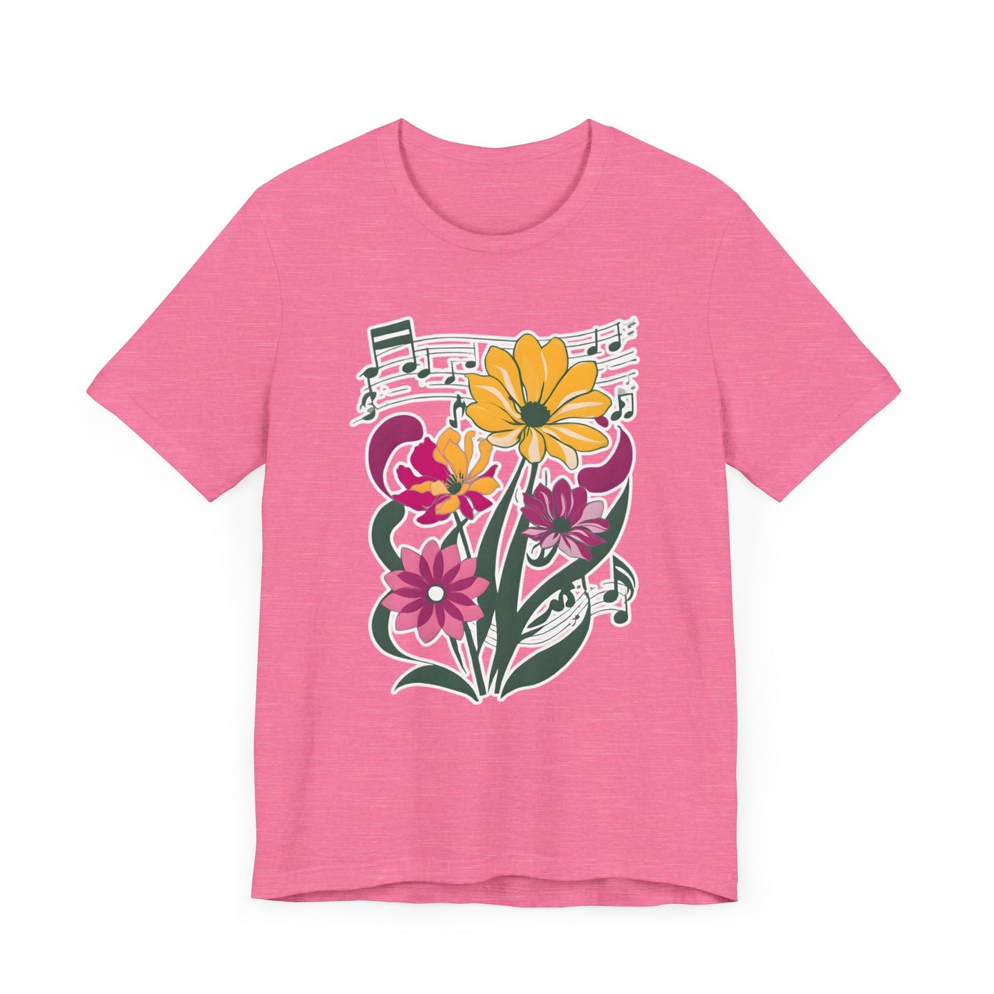 Flower and Music X T-Shirt