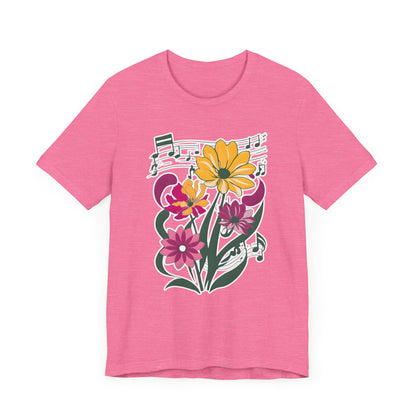 Flower and Music X T-Shirt