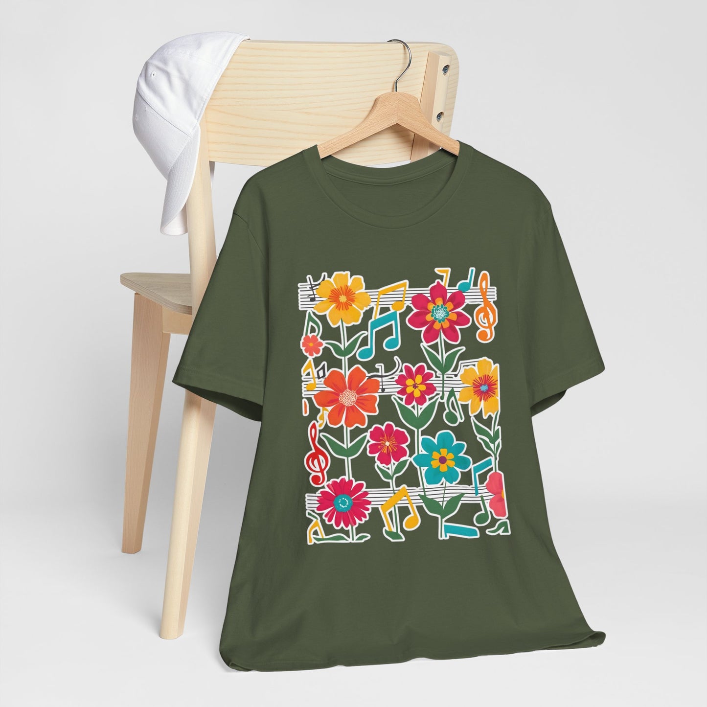 Flower and Music IV T-Shirt