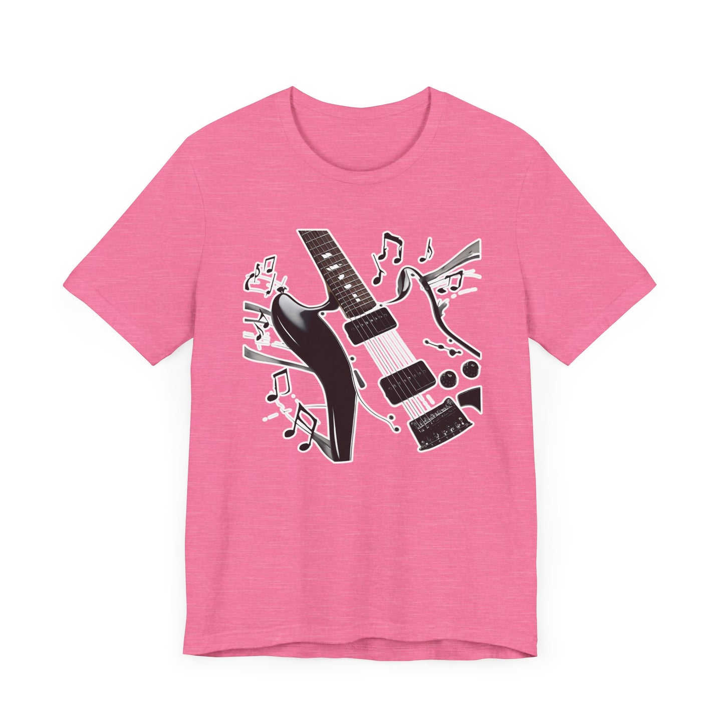 Black and White Guitar T-Shirt