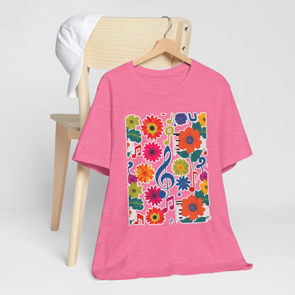 Flower and Music VII T-Shirt