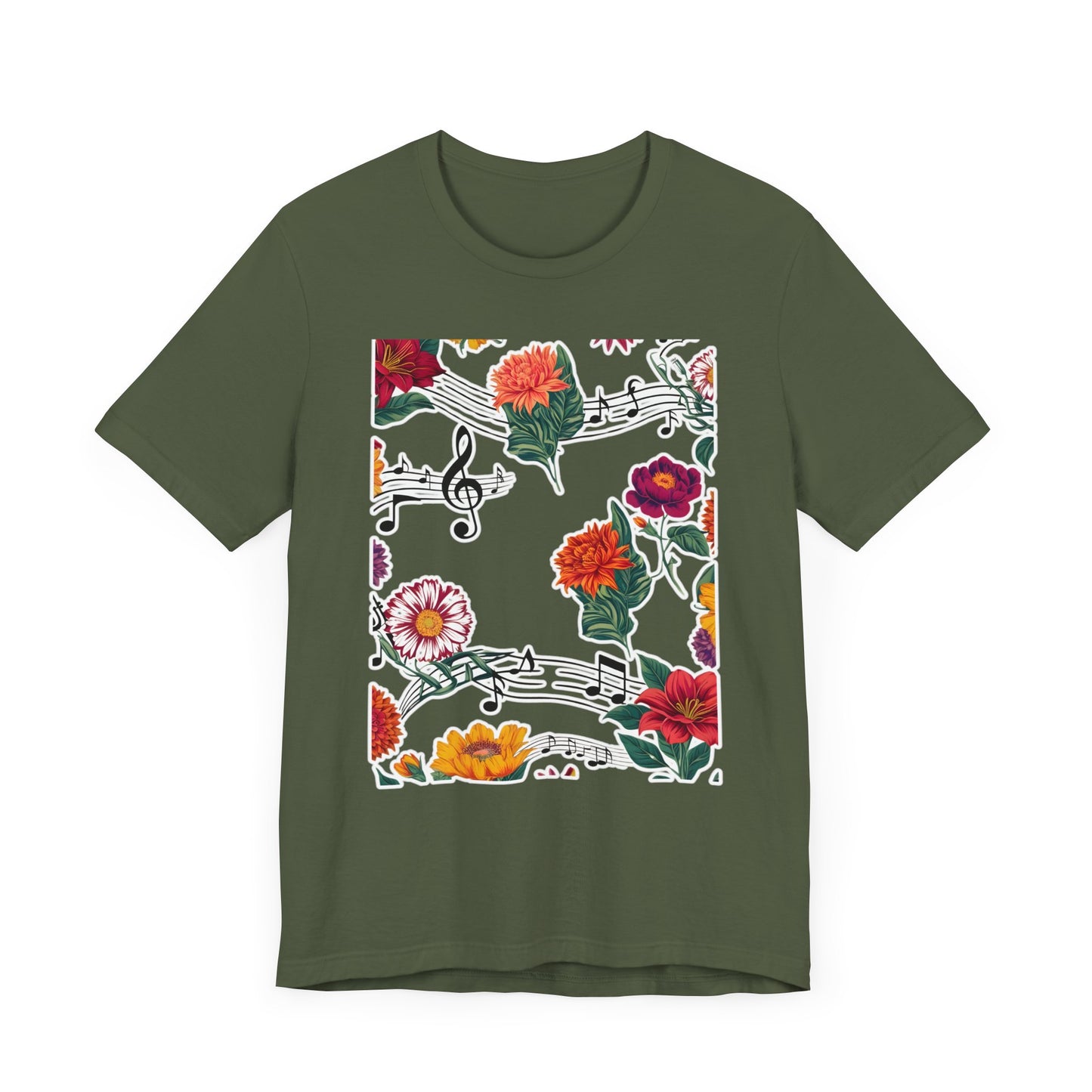 Flower and Music II T-Shirt