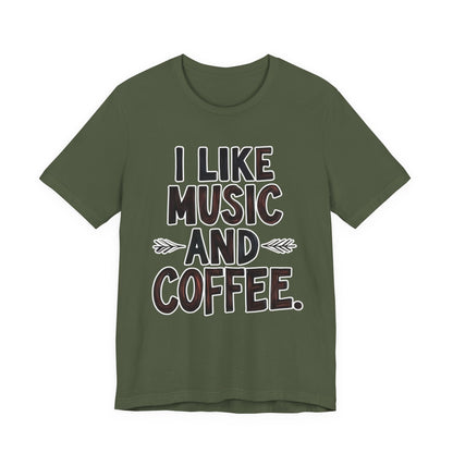 Coffee, Cats and Music VII T-Shirt