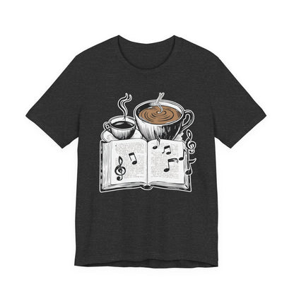 Book, Coffee and Music II T-Shirt