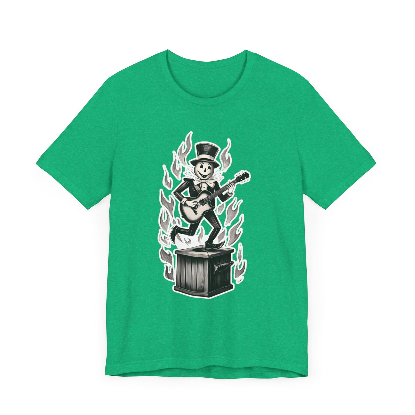 Jack with a Guitar T-Shirt