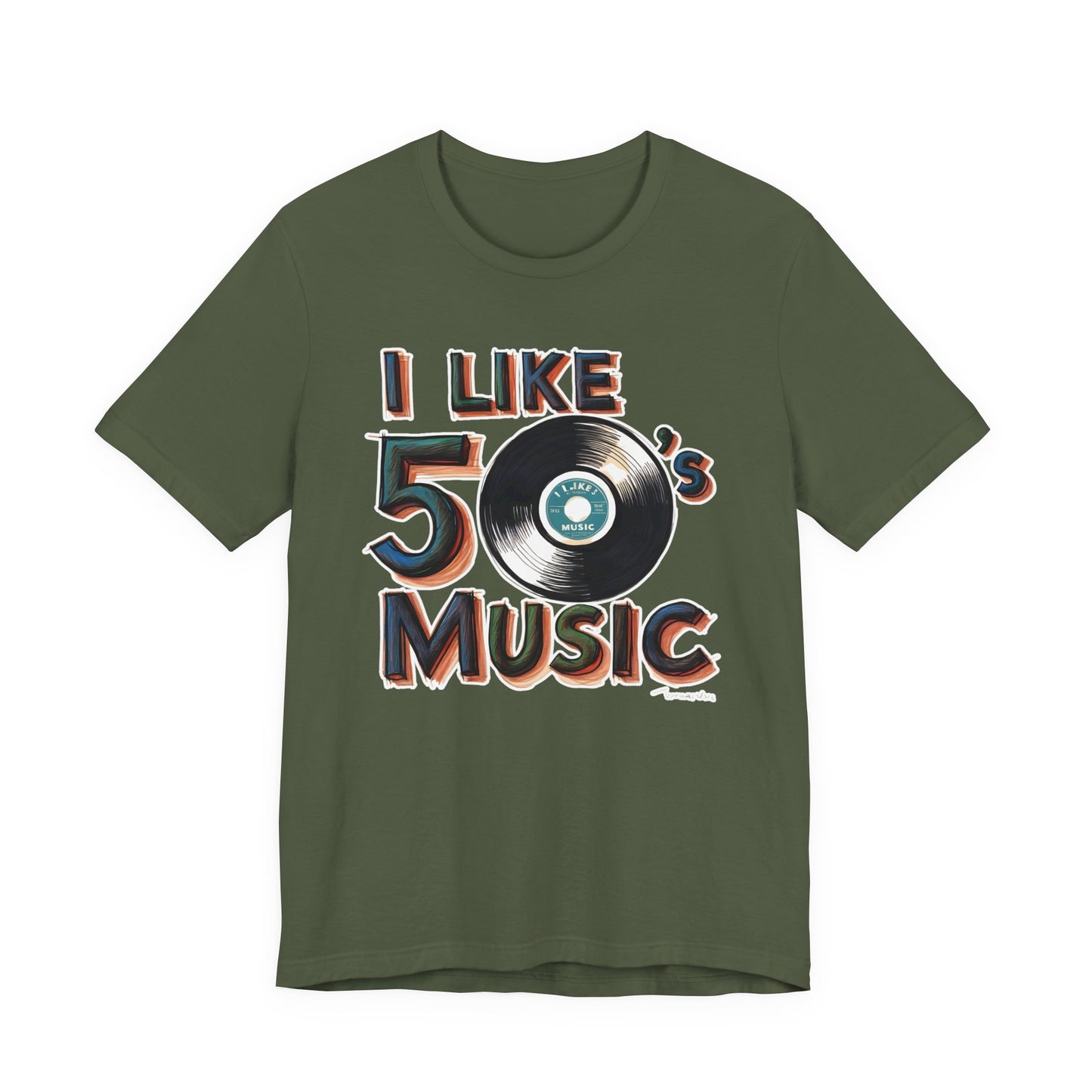 50s Vinyl Record T-Shirt